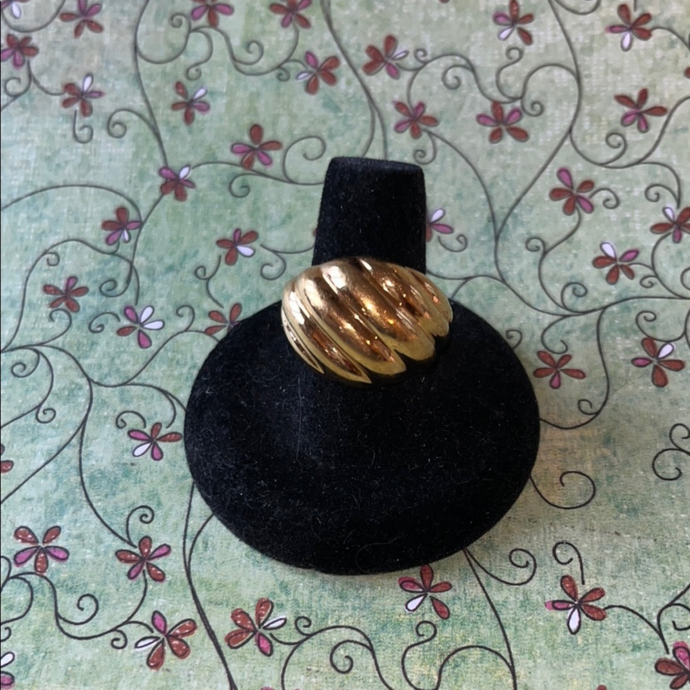 Bronzo Italia shrimp style ring